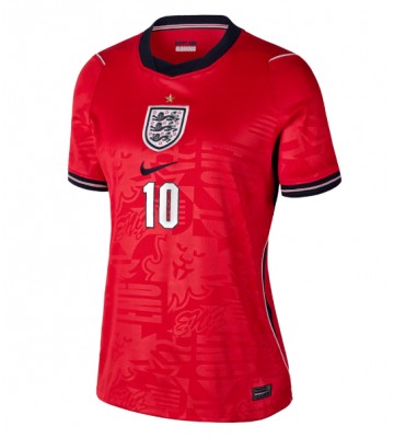 England Jude Bellingham #10 Udebanetrøje Dame VM 2026 Kortærmet